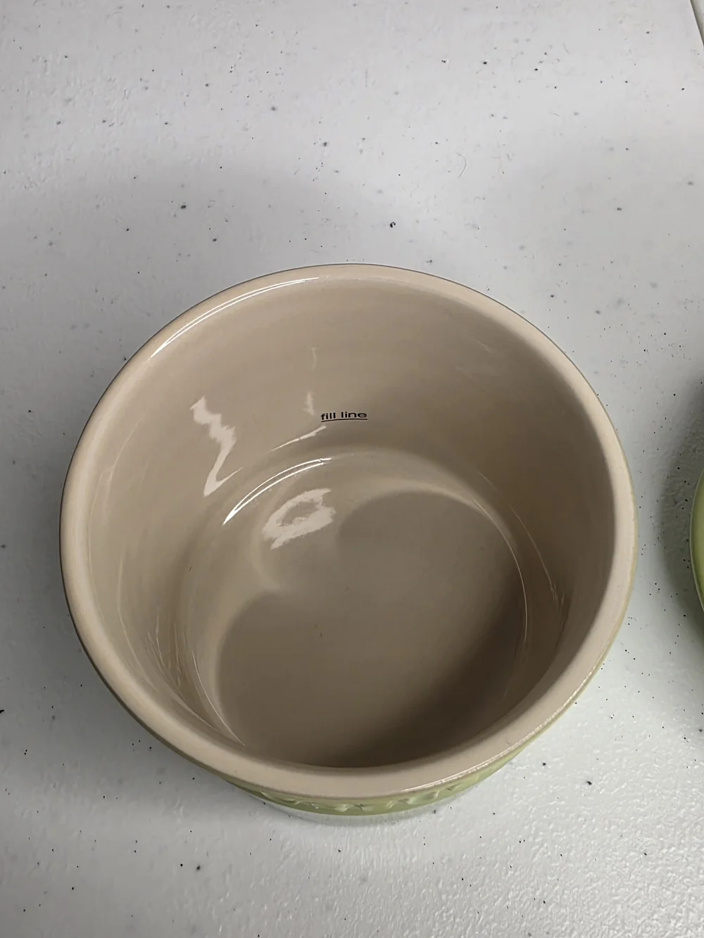 Le Creuset Butter Crock Palm Green - Discontinued RARE NWT